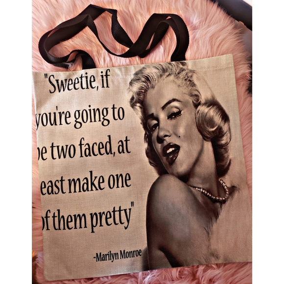 Marilyn Monroe Canvas tote bag - Picture 2 of 3